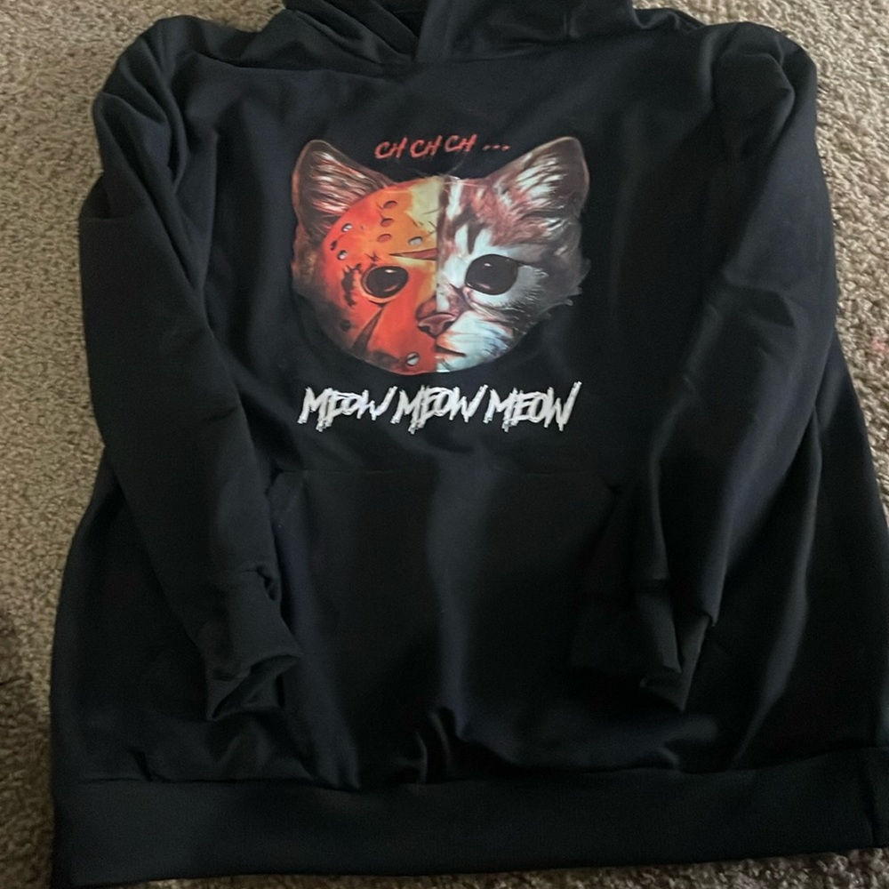 Halloween Cat Sweatshirt
